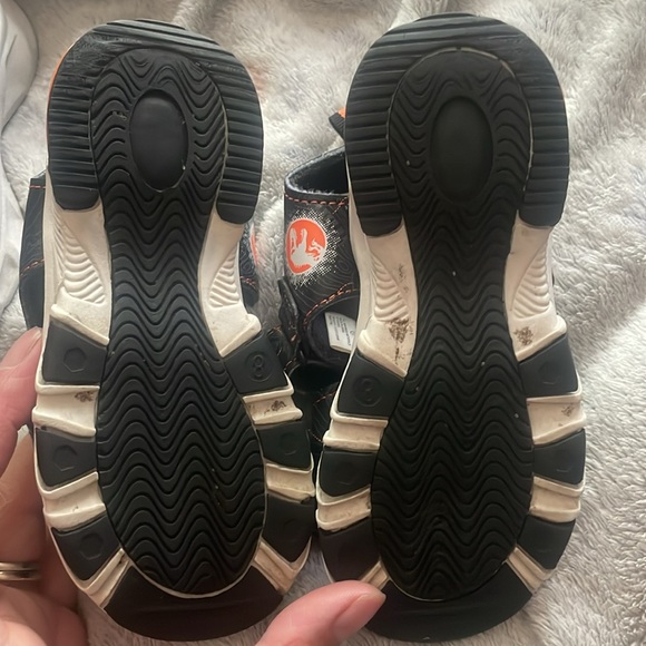 Jurassic Park boys Light-up Sandals & Carter’s light up gym shoes. (Both work) - Picture 8 of 10